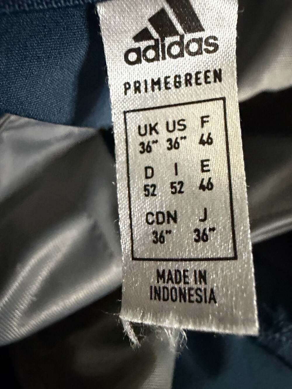 Adidas Primegreen Golf Shorts Blue Size 36 - Picture 4 of 6